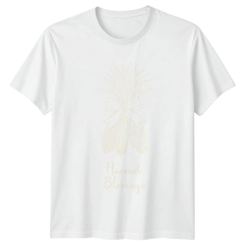 Harvest Blessings Unisexs TShirt Autumn Harvest Thanksgiving Gift For Her S