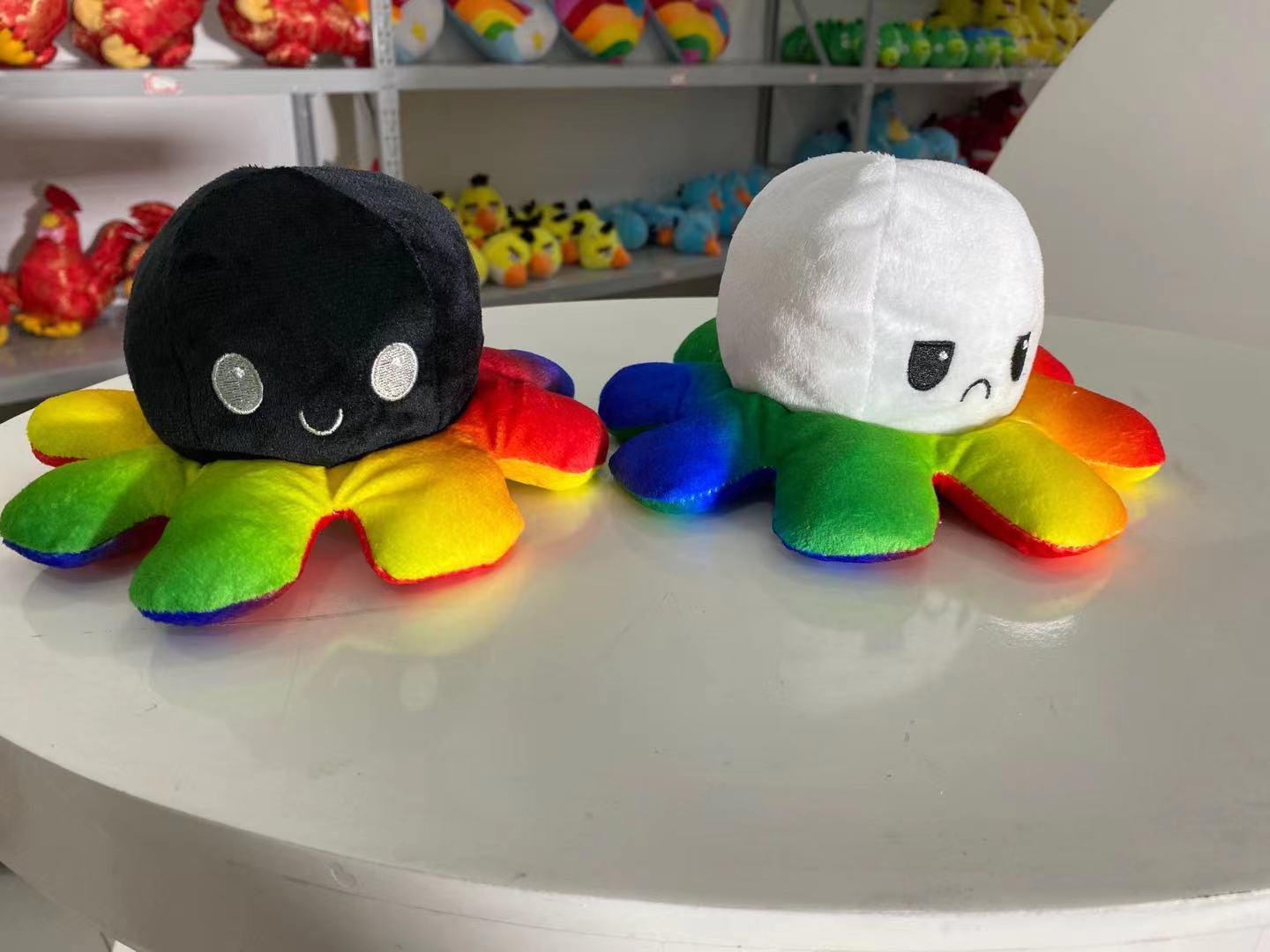 Красочная милая плюшевая игрушка-осьминог - Детская подарочная кукла 20cm