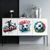 Football  Themed Furniture Decoration Stickers