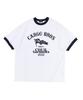 Cargo Bros Washed Heritage Garment Ringer T-Shirt (White)