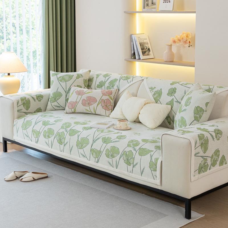 

Прямой диванный подушка универсальная на все сезоны новая нескользящая подушка для сиденья легкая роскошь высококачественная кожа чехол для дивана чехол ткань 70*70cm