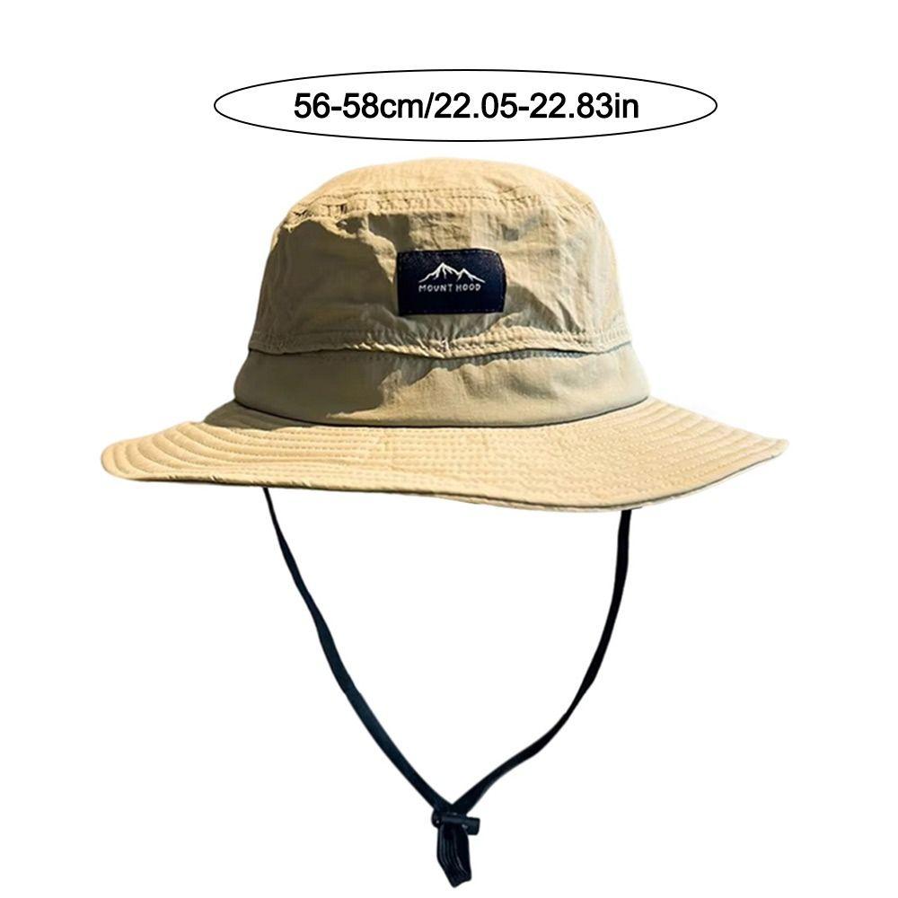 New Quick-Dry Fisherman Hat Sun Protection Adjustable Sun Hat Camping Hat Men Women
