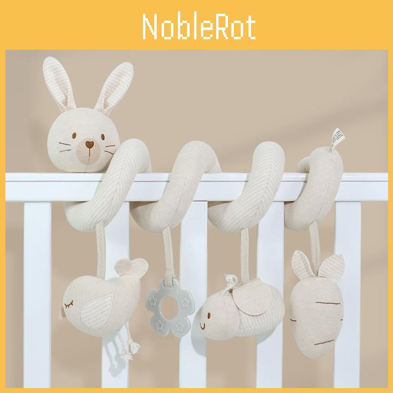 Baby Bio-Baumwoll-Bett-Wiegen-Mobile mit visueller und akustischer Stimulation für die Säuglingsentwicklung