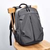 SCIONE Men's Casual Large-Capacity Backpack Lightweight Burden-reduced Waterproof Solid Color Minimalist Outdoor Leisure Sports Backpack