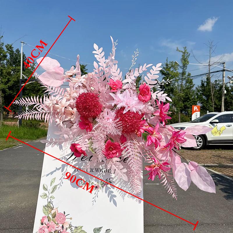 Silk Floral Wedding Aisle & Wall Decoration