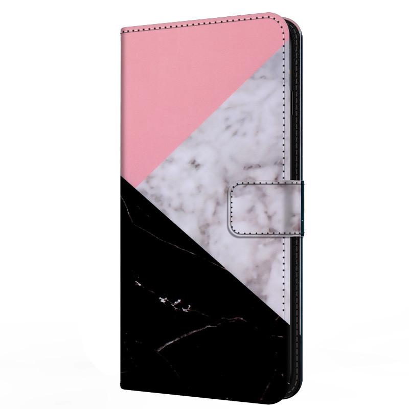 Flower Wallet Leather Case For ZTE Nubia Focus Pro/ ZTE Blade A75 A52 4G/A72 5G Case Flip Stand Cover Bumper Cover Magnetic Bags ZTE Blade A72 5G&Case & Strap