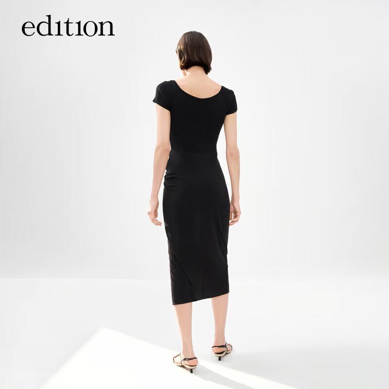 

Издание Плиссированное С Разрезом Маленькое Черное Платье S