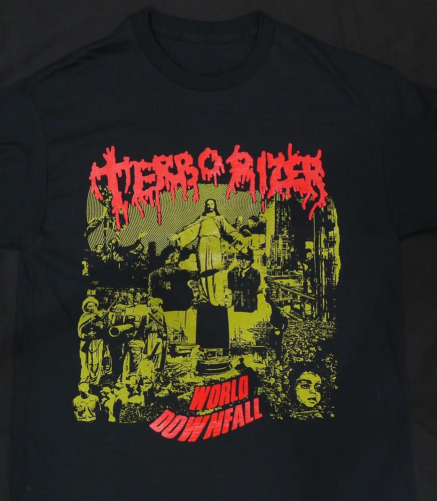

Гурт Terrorizer - Футболка World Downfall Чорна Унісекс S-5XL 1P0738 Унісекс Футболка M