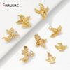14K Gold Plated Brass Cute Cupid Charms Angel Pendant Jewelry Making Supplies Dijes,DIY Necklace Jewelry Findings Accessories