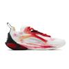 Li Ning Speed 10 Niskie Pełna Długość Płyta Węglowa Buty do Koszykówki Męskie Białe Czerwone Czarne ABAT085-5(Team726-)