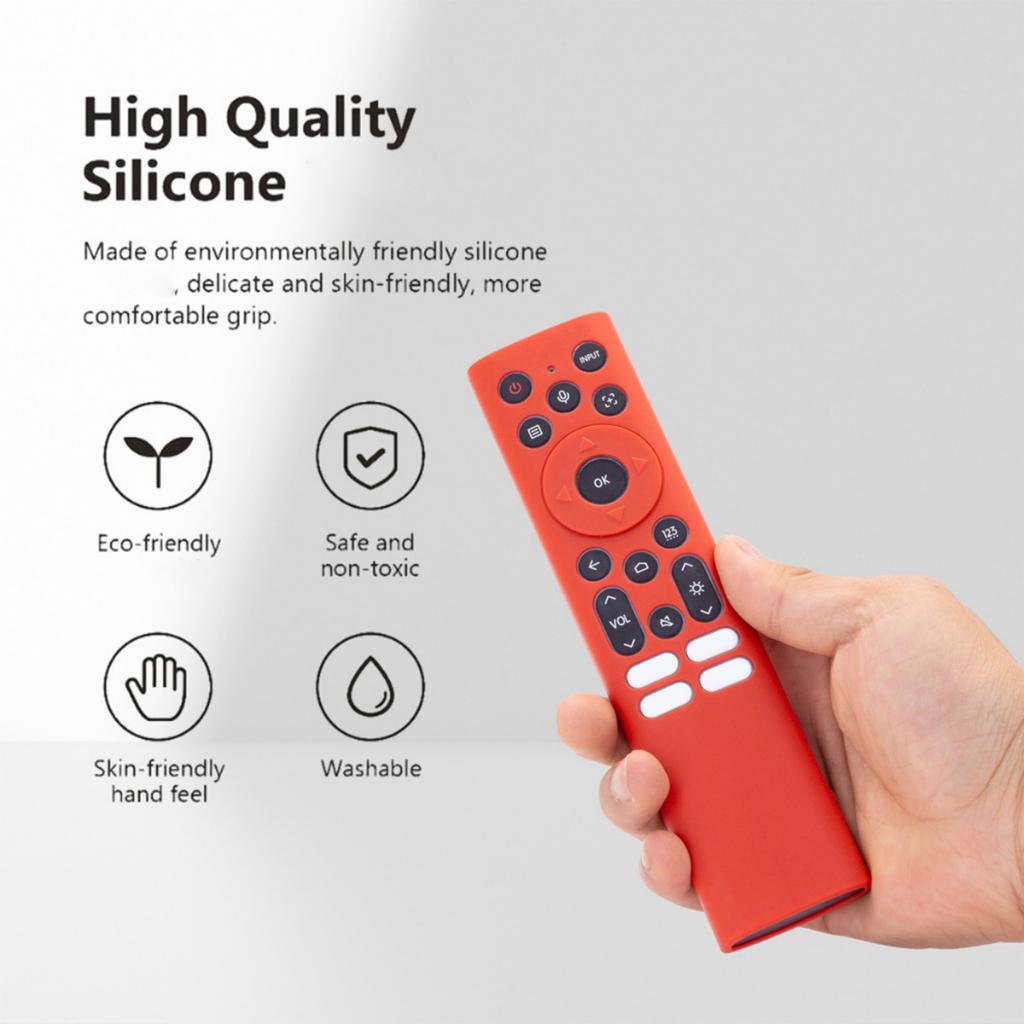 Remote Control Silicone Case For ERF6A82 Not Blicking Signal Design And Ergonomic Nonslip Grip Dust Cover