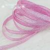 (25 Yards/lot) Polyester Pink Ribbon Christmas Packaging High-grade Quality Squares Ribbons 6/10/20/25/40mm