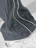 European-Size Men's Retro Sports Casual Pants - High Street Hong Kong Style, Loose Straight Leg