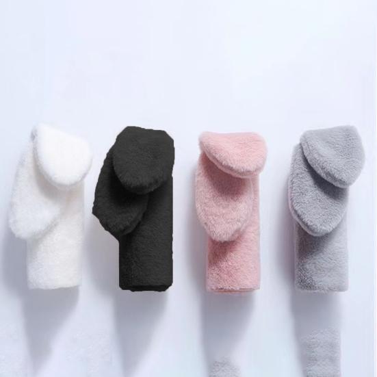 Bouquet Material Bag Rabbit Ears Non-shedding Tear-resistance Plush Surface Semi-finished Flower Material Pack Festival Supply