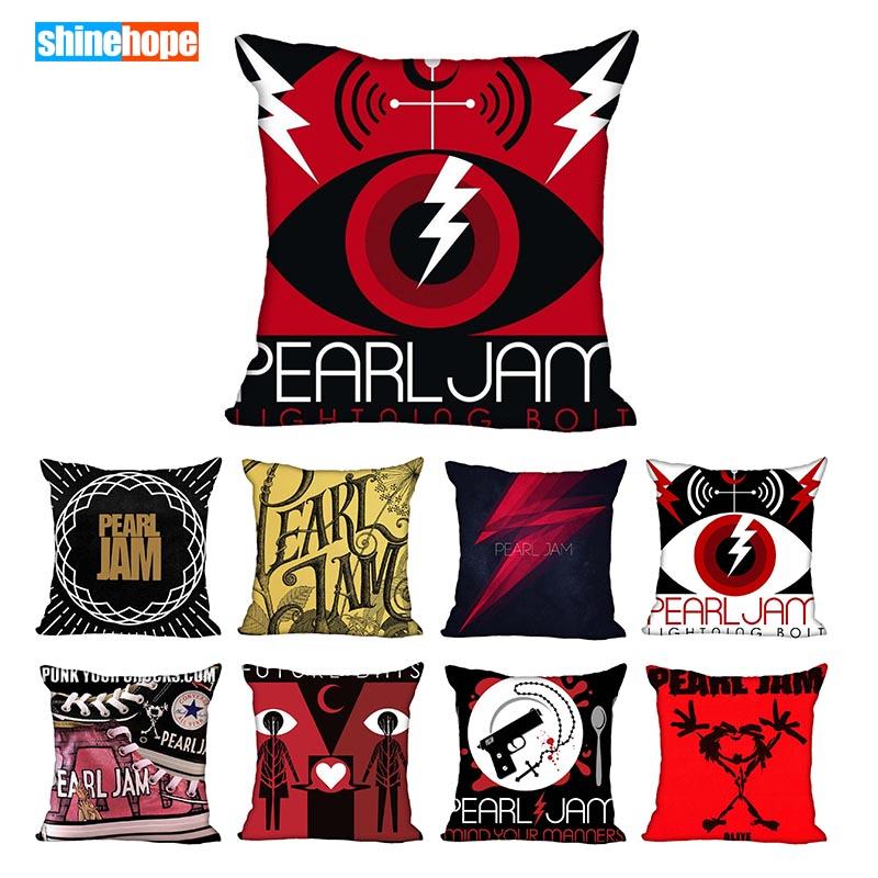 Heimdeko Pearl Jam Kissenbezug Schlafzimmerdeko Sofa Wohnzimmer Kissenbezug Kissenbezug
