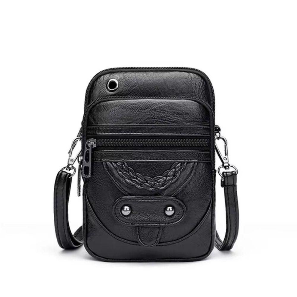 Double Layer Crossbody Phone Bag Waterproof Messenger Bag Phone Chest Bag Outdoor Sports