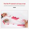 Red & White Safety Warning Isolation Tape