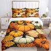 3pcs bedding set Pumpkin Harvest Includes 1 Comforter + 2 Pillowcases, Without Pillow Inserts, Soft Comfortable,Bedding Set,a0909019