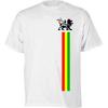 Jamajka Rastafari Rasta Lew Judy Flag Muzyka Reggae Rap Koszulka 100% Bawełna Okrągły Dekolt Krótki Rękaw Codzienna Męska Koszulka Rozmiar S-3...