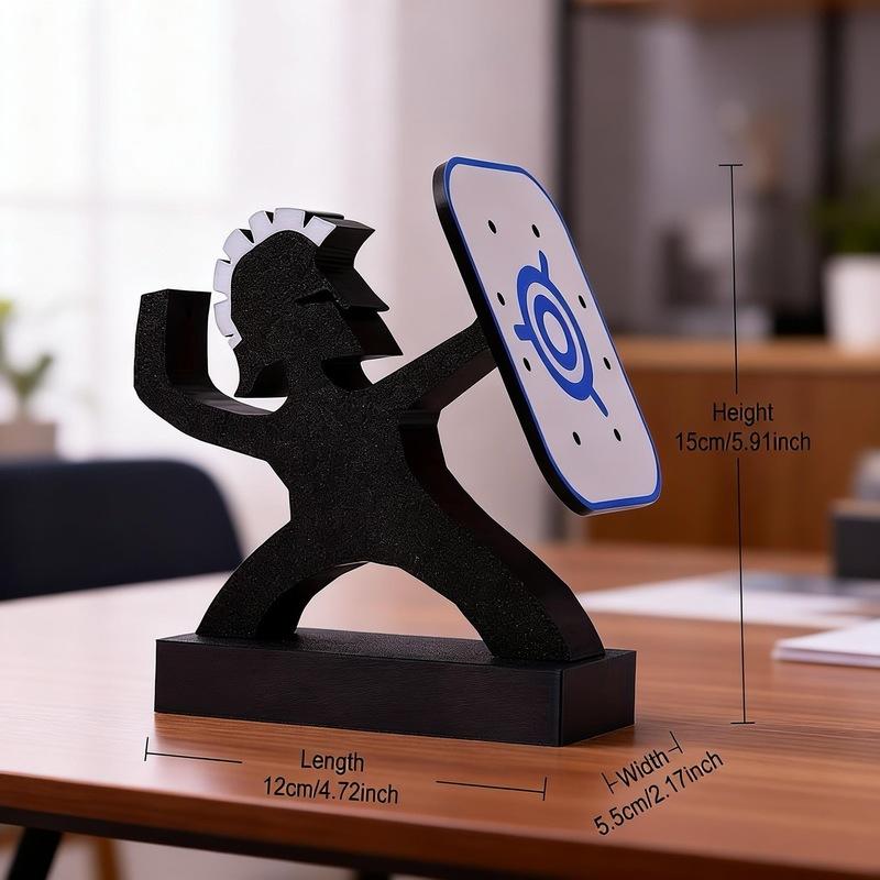 Spartan Dart Storage Holder 3D Printed Desktop Display Stand Multi Purpose Dart Organizer For Home Office Dart Enthusiasts