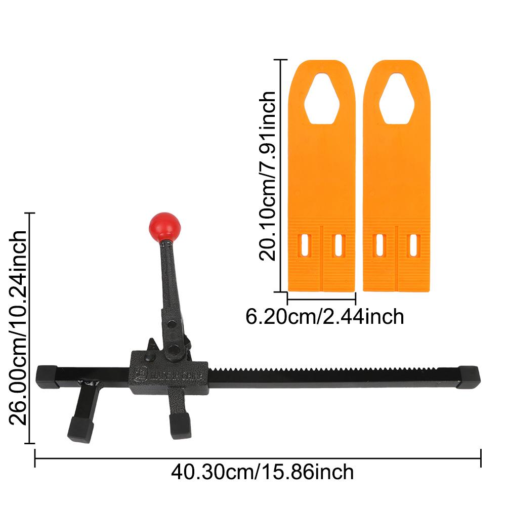 Manual Expander Bodywork Repair Kit Dents Removal Tool Orange Color Car Dent Puller With 2 Pcs Glue Pulling Tabs Paintless