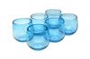 [Amazon.co.jp Exclusive] [Commercial Set] Instagrammable Ryukyu-style Handmade Barrel Water Glasses (Large) - Set of 6