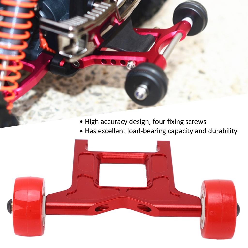 RC Porous Rear Anti Rolling Wheel Head Up Wheel for     for   1Celsius10 RC Car