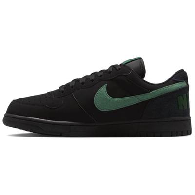 Big Low Top Skateboard Shoes Men's Black Green 854166-008