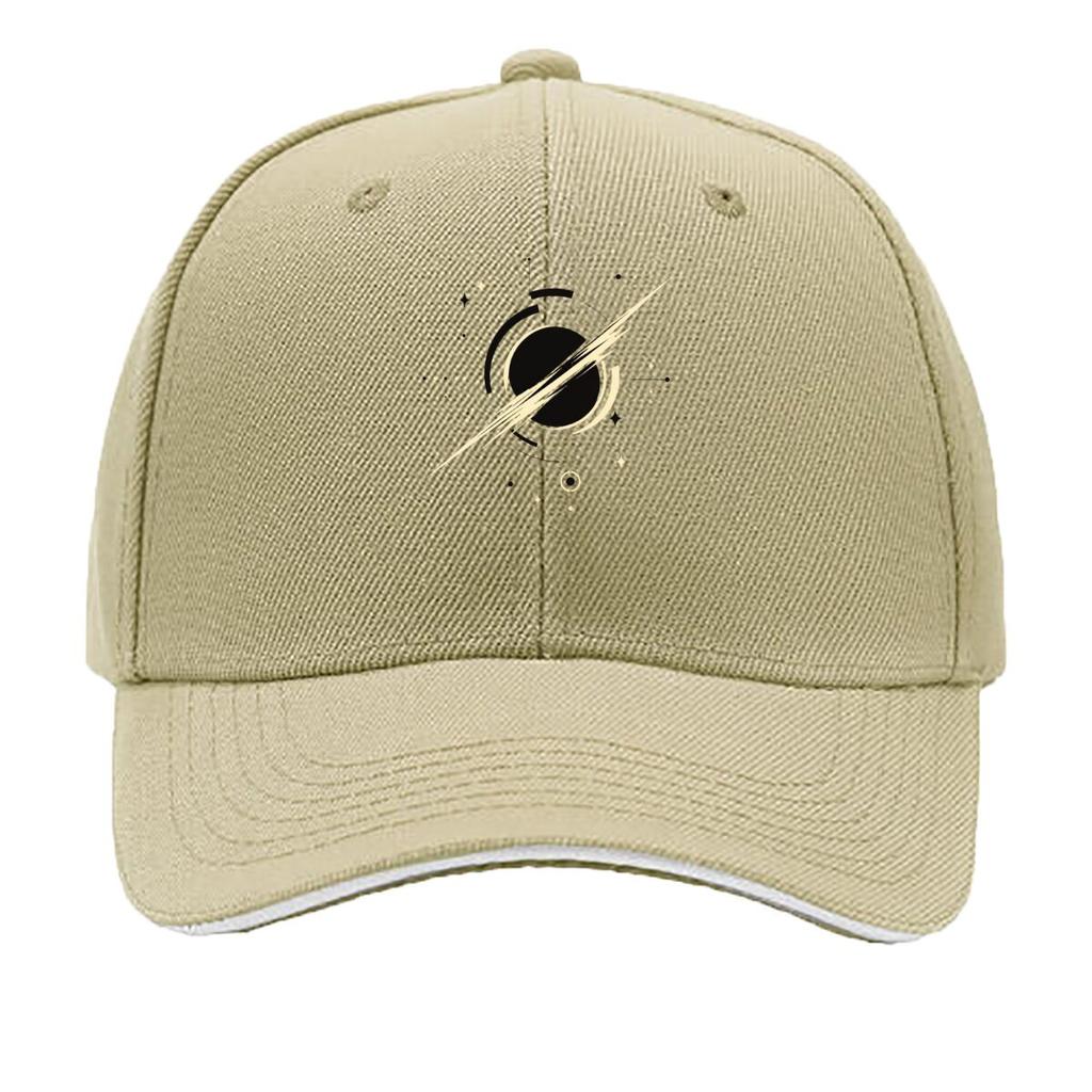 Cosmic Eclipse Ring Minimal Vector Sandwich Baseball Cap Sun Cap Outdoor Workouts Hat