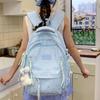 Zaino Zaini di alto valore per ragazze, stelle carine e dolci per studenti delle scuole medie, zaino leggero e di grande capacità all'ingrosso