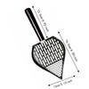 Double Sifting Pet Waste Shovel Stainless Steel Waste Removal Sifting Tool  Cleaning Tool