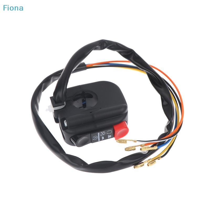 Motorcycle Switch Handlebar Mount Start Stop Kill On Off Button Side Switch 12V For ATV Motorcycles Scooters