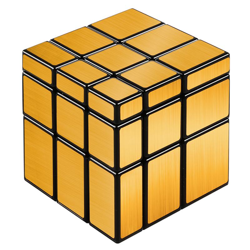 Sengso Mirror Cube 3X3X3 Speed Sticker Cube Twist Different Shapes Puzzle Bundle Puzzle Games Toy For Children And Adults