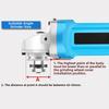 Blue Angle Grinder Stand For Drill And Grinder Cutting Machine 0-45 Degree Adjustable With Solid Base For Home Workshop