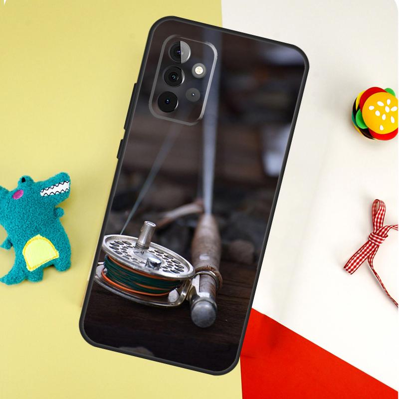 Fishing Rod Tool For Samsung Galaxy A54 A34 A14 A55 A35 A15 A53 A33 A13 A05 A06 A16 A22 A32 A52 Phone Case