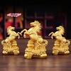 M- PVC Statue 2026 Year Of The Horse Feng Shui Zodiac Animal Sculpture Fortune Wealth Ornament For Desktop Bookshelf Decorative