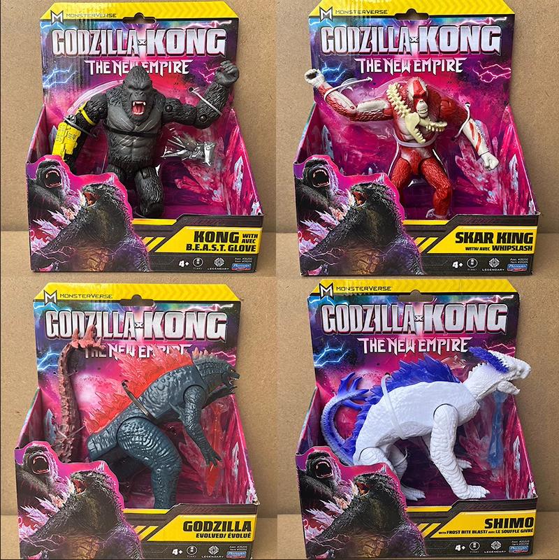 Monsterverse Godzilla X Kong The New Empire Rodan Action Figures Skar King Shimo Mothra Tiamat Rodan Titanus Scvlla Model Toys