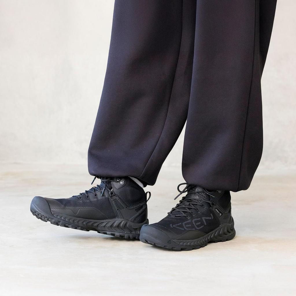 [KEEN] NXIS EVO MID WP Waterproof, Slip-Resistant, Cushioned, Breathable Hiking, Trekking 27.5cm