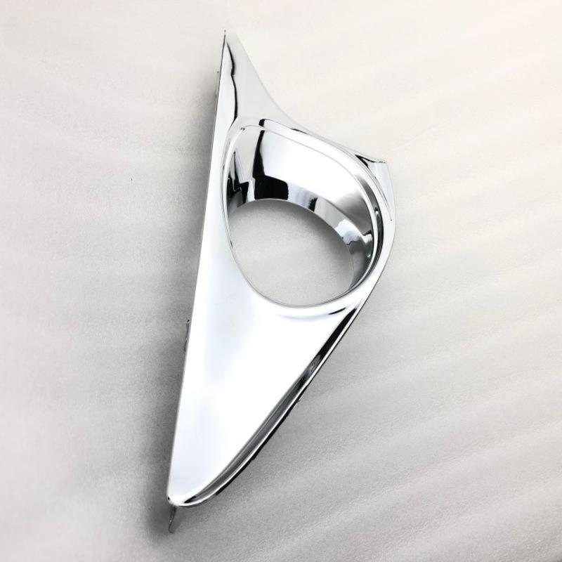 1PC 5212706370 5212806370 Electroplated Front Bumper Fog Light Frame for Toyota 7th Generation CAMRY 12-14