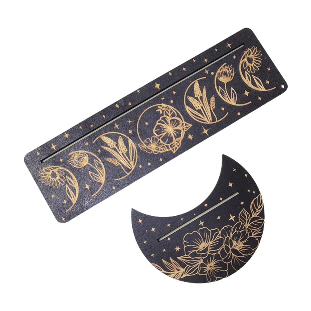 Wooden Tarot Card Holder Altar Cards Holder Display for Witch Divination Tools