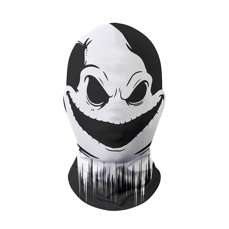 Maschera Integrale in Rete Uomo Donna Ciclismo Motocicletta Costume Divertente Copricapo Traspirante