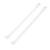 2PCS RV Wire Closet Shelving Brackets 12 Inch High Strength with Screws Wire Shelf Support Brackets White