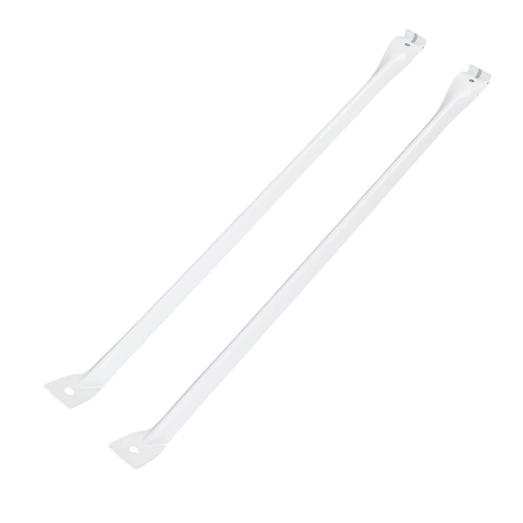 2PCS RV Wire Closet Shelving Brackets 12 Inch High Strength with Screws Wire Shelf Support Brackets White
