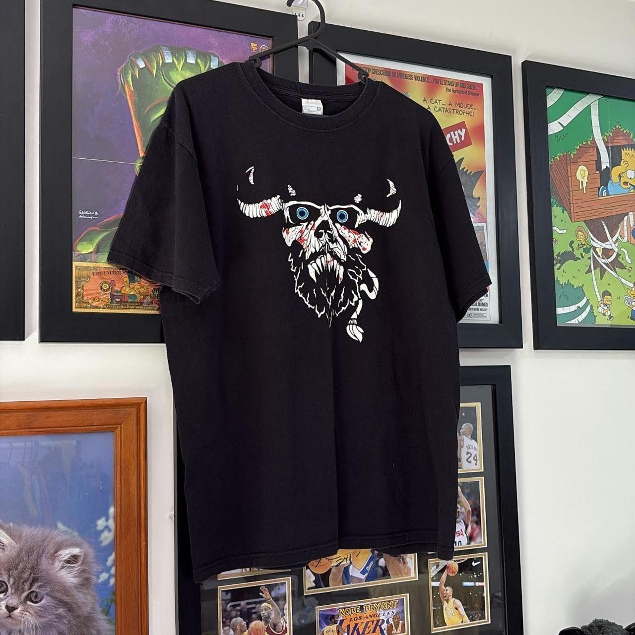 Rare Vintage Danzig x Mecha Wolf t shirt Size L Unisex T-Shirt S