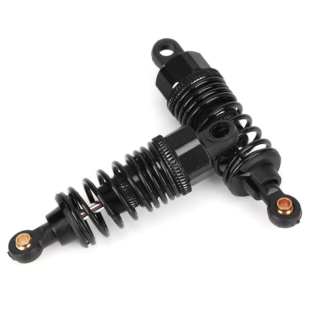 2pcs Metal Shock Damper RC Car Replacement Parts Accessories Fit for 1:10 RC Car Black65MM