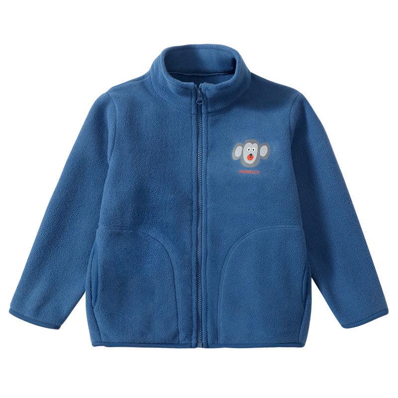 Children's Autumn/Winter Fashion Fleece Top - Casual Big Kids' Clothing, Parent-Child School Uniform, Boys & Girls.