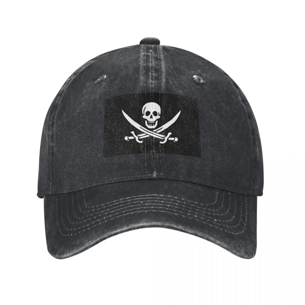 Pirate Flag - Calico Jack Baseball Cap Unique Hats Cosplay Fashionable Luxury Man Cap Man Women's