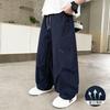 Boys' Straight Leg Wide Leg Loose Casual Pants 2026 New Style for Children, Middle-aged and Young Boys, Summer Thin Design, Mosquito Proof Sport