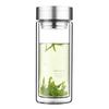 Fuguang Double-Layer Glass Cup, Large Capacity High Borosilicate Glass Tea Infuser Cup, with Tea Strainer, Business Office Water Cup for Men And Wome
