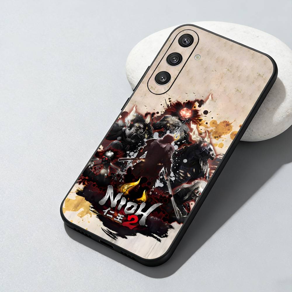 

GAME N-Nioh-3 Pritend Phone Case For Samsung Galaxy A73,A72,A71,A70,A52,A51 Others Soft Black Cover Samsung a11